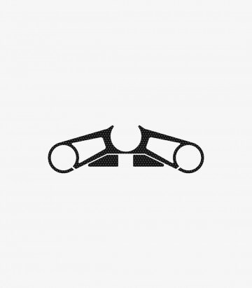 Gabelbrückenschutz Naked Puig 3600U in Grau für Honda CBR500R (19-21)