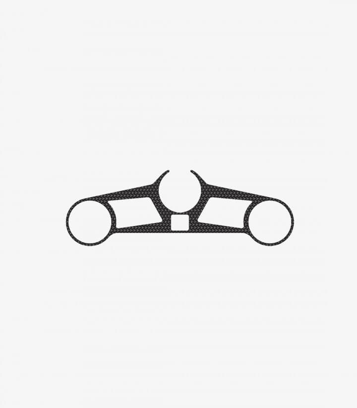 Gabelbrückenschutz Naked Puig 21179U in Grau für Honda CBR500R (22-26)