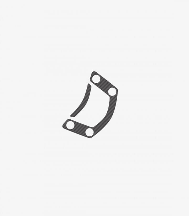 Gabelbrückenschutz Xtreme Puig 5069C in Carbon-Optik für Kawasaki ER-6F/N (09-11)