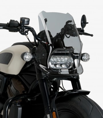 Cúpula Puig Naked New Generation Sport Harley Davidson Sportster S RH1250S (2021 - 2024) Ahumado 21321H