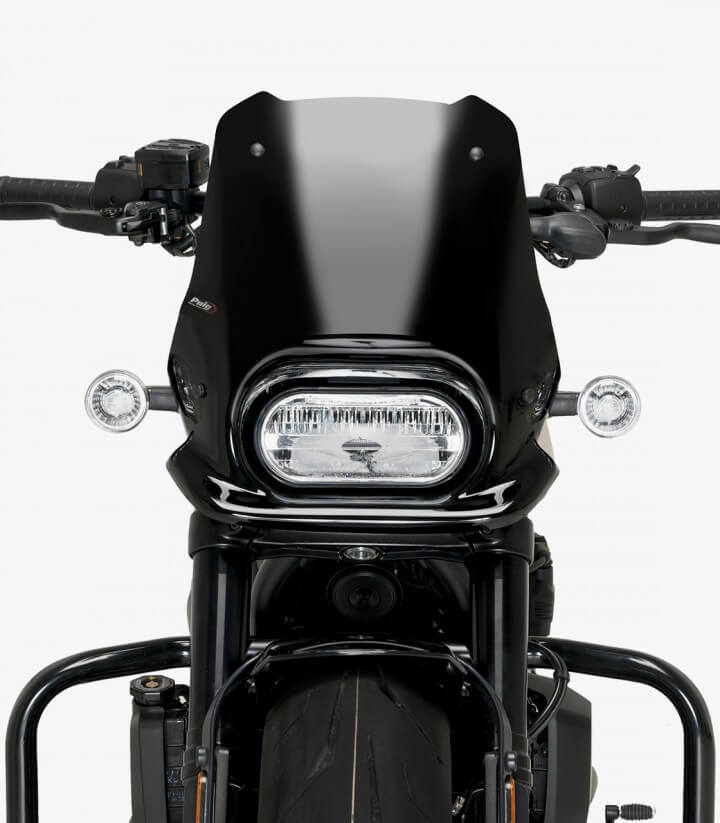 Windschild Puig New Generation Sport Harley-Davidson Sportster S RH1250S (21-26) Schwarz 21321N