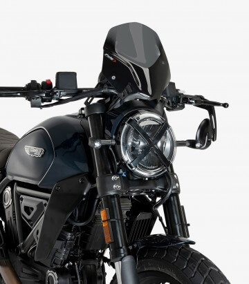 Windschild Puig New Generation Sport Ducati Scrambler Full Throttle/Icon/Nightshift (23-26) Dunkel getönt 21580F