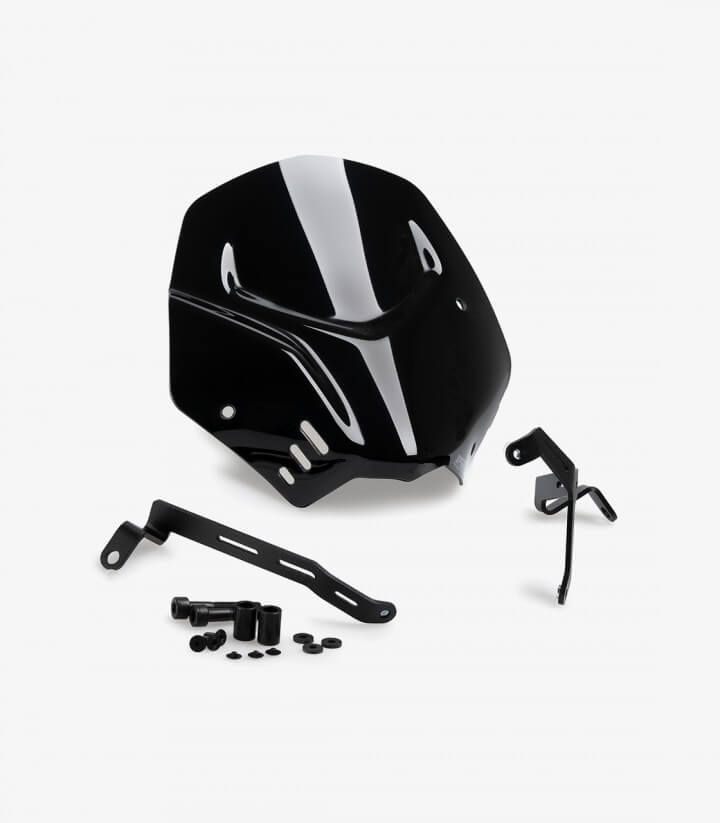 Windschild Puig New Generation Sport Ducati Scrambler Full Throttle/Icon/Nightshift (23-26) Schwarz 21580N