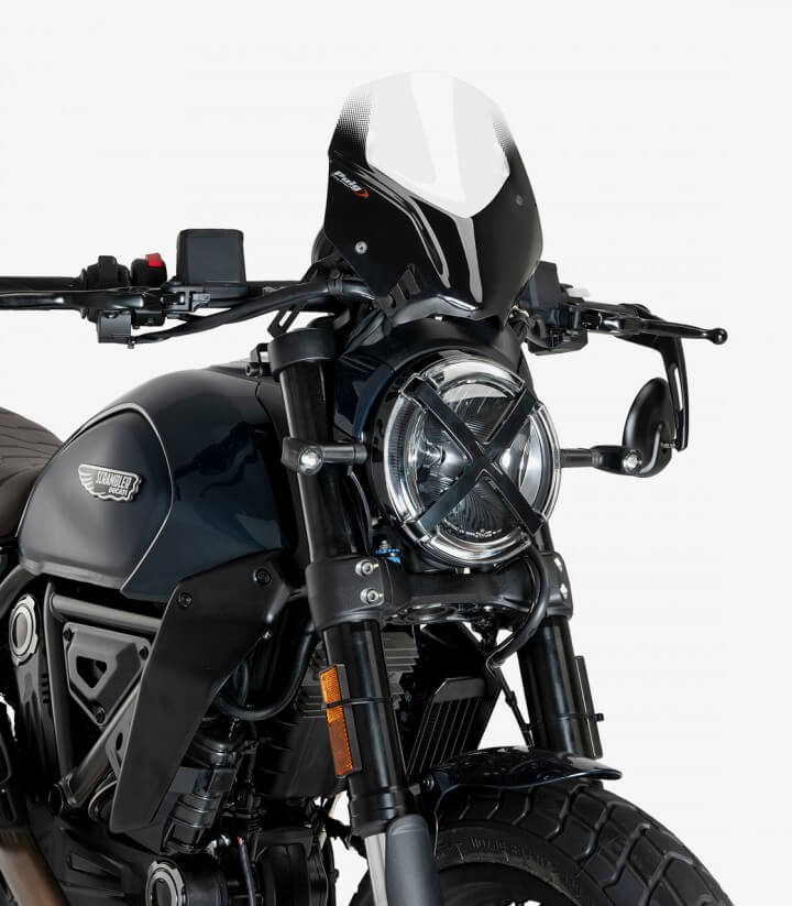 Windschild Puig New Generation Sport Ducati Scrambler Full Throttle/Icon/Nightshift (23-26) Klar 21580W