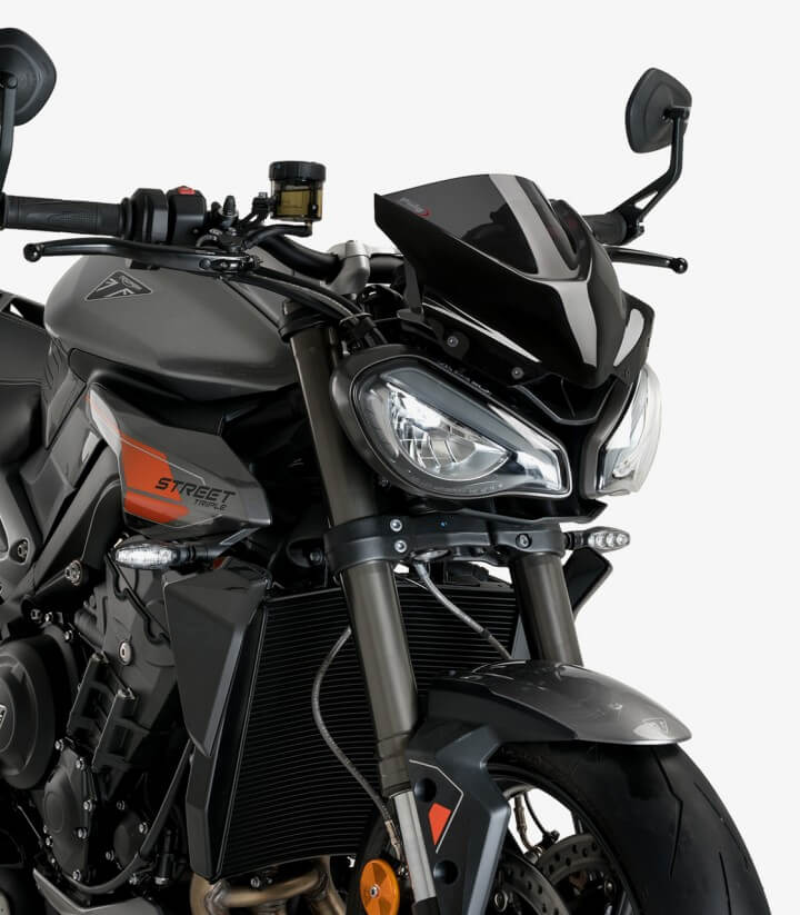 Cúpula Puig Naked New Generation Sport Triumph Street Triple 765 R/RS (2023 - 2024) Ahumado oscuro 21592F