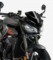 Triumph Street Triple 765 R/RS (2023 - 2024) Puig Naked New Generation Sport Black Windshield 21592N