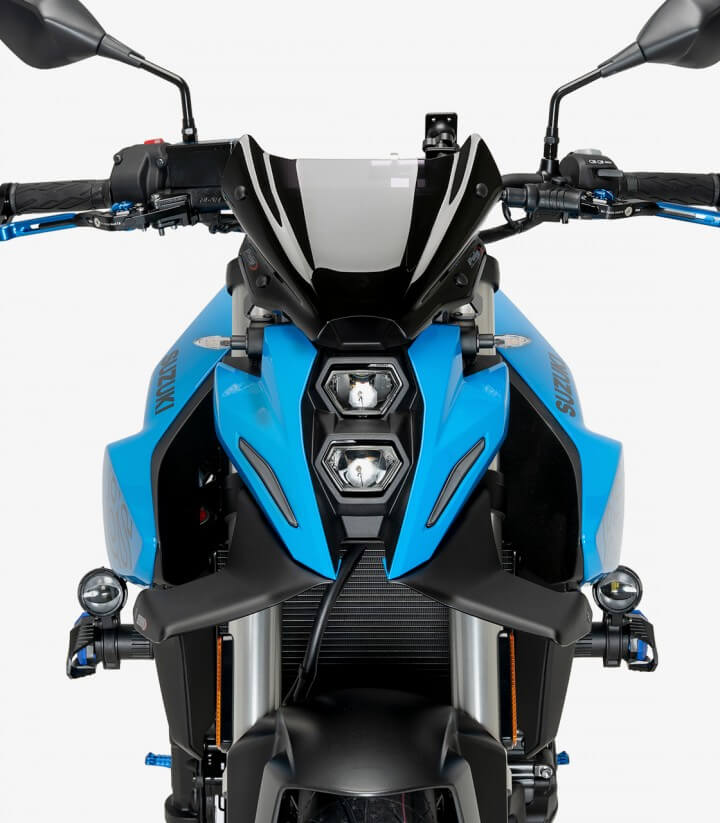 Suzuki GSX-8S (2023 - 2024) Puig Naked New Generation Sport Dark smoked Windshield 21649F