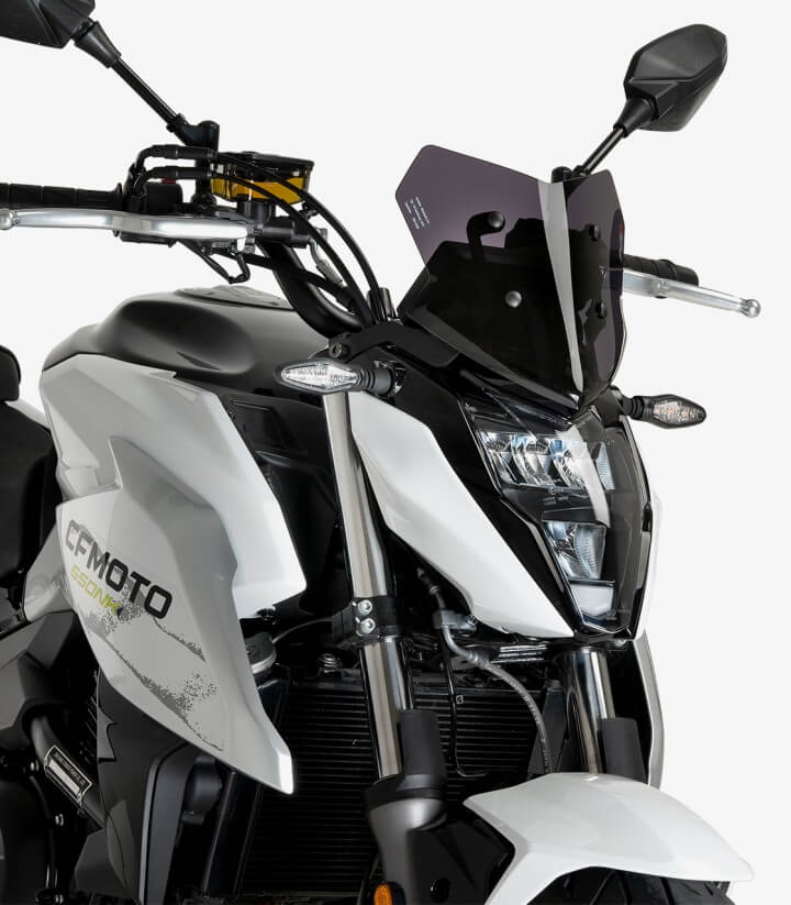 Windschild Puig New Generation Sport CFMOTO 650NK (17-26) Dunkel getönt 21653F