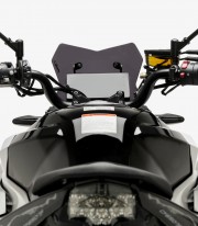 CFMOTO 650 NK (2021 - 2024) Puig Naked New Generation Sport Dark smoked Windshield 21653F