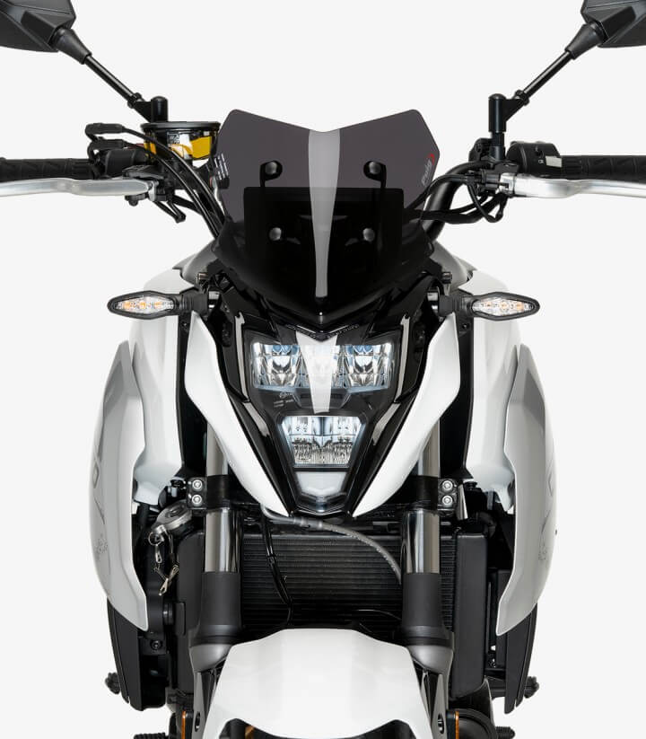 Windschild Puig New Generation Sport CFMOTO 650NK (17-26) Dunkel getönt 21653F