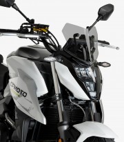 CFMOTO 650 NK (2021 - 2024) Puig Naked New Generation Sport Smoked Windshield 21653H