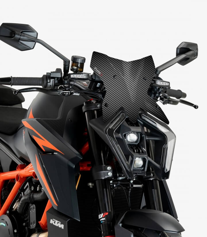 Windschild Puig New Generation Sport KTM 1390 Super Duke R (24-26) Carbon-Optik 21906C