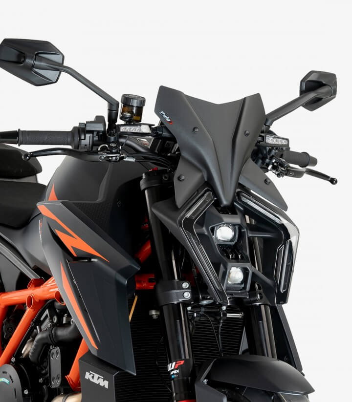 Windschild Puig New Generation Sport KTM 1390 Super Duke R (24-26) Mattschwarz 21906J