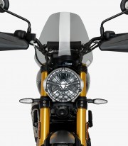 Cúpula Puig Naked New Generation Sport Triumph Scrambler 400X (2024), Speed 400 (2024) Ahumado 21933H