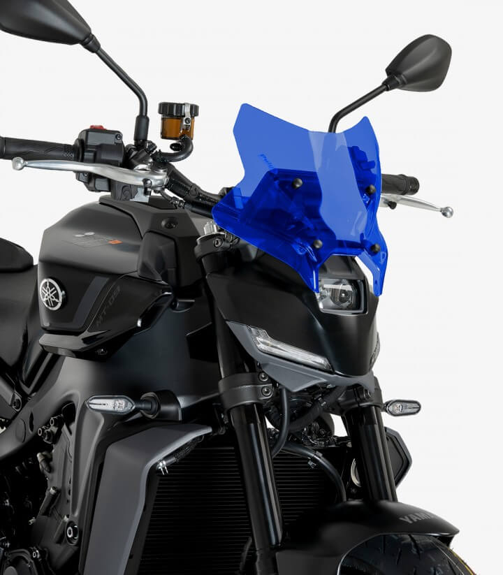 Windschild Puig New Generation Sport Yamaha MT-09 (24-26) Blau 22077A