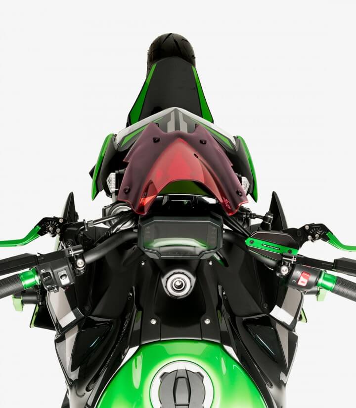 Windschild Puig New Generation Sport Kawasaki Z900 (20-24) Rot 3840R