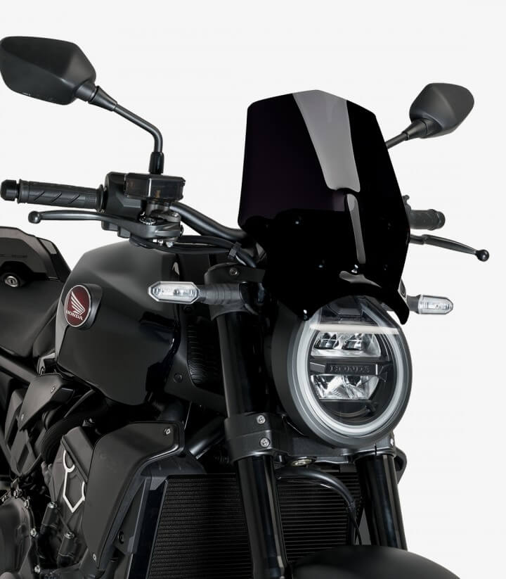 Windschild Puig New Generation Sport Honda CB1000R (21-25) Schwarz 20862N