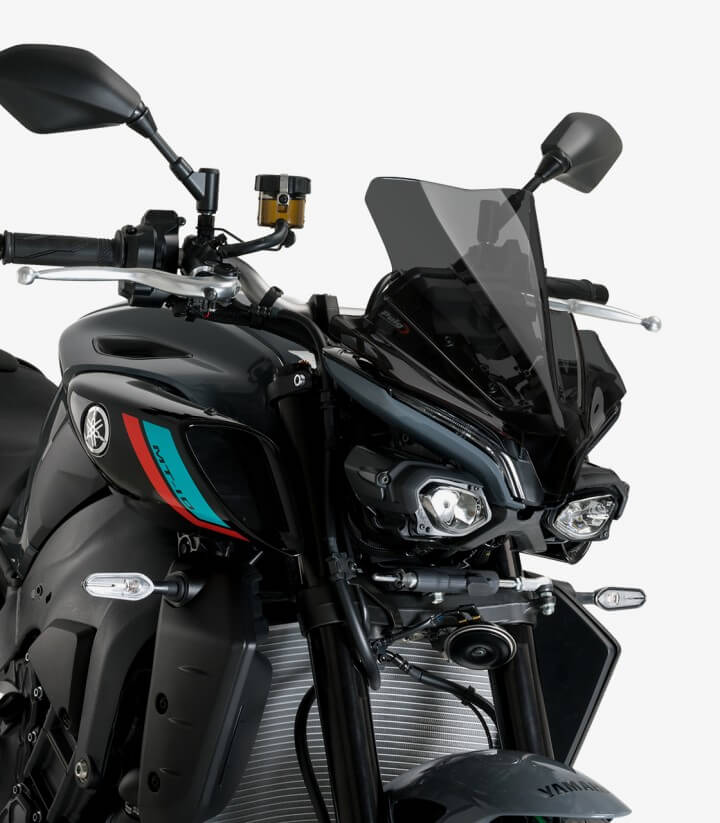 Windschild Puig New Generation Sport Yamaha MT-10 (22-26) Dunkel getönt 21361F