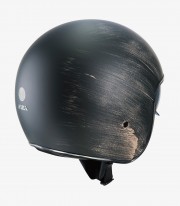 NZI Rolling 3 Matt Black Oxyd Open Face Helmet 050369A138