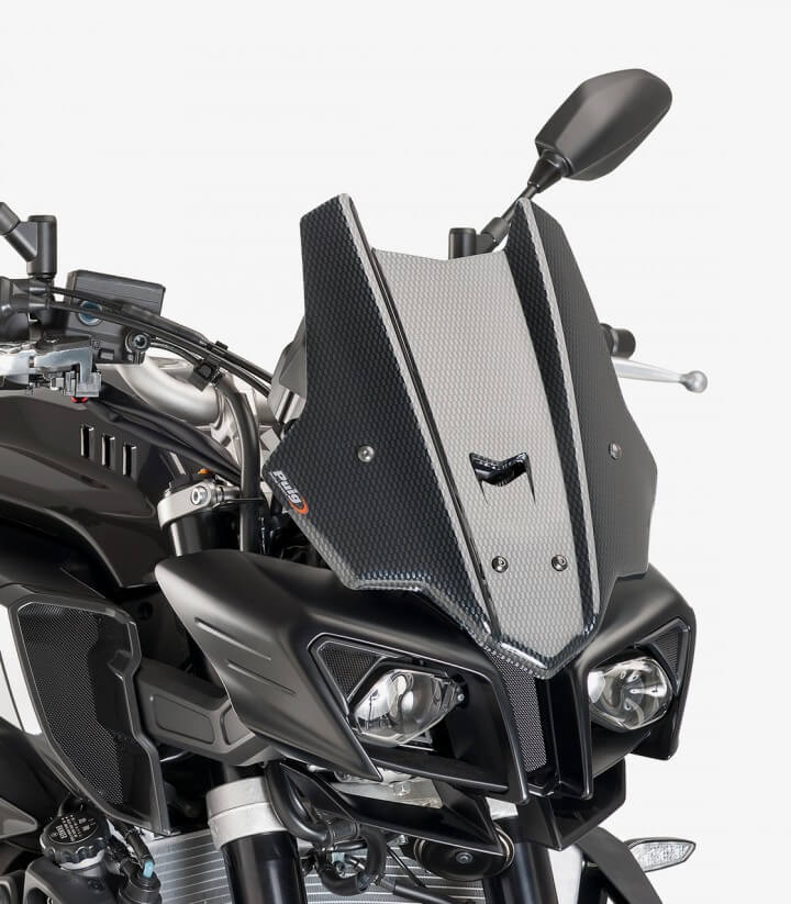 Windschild Puig Touring Yamaha MT-10 (16-21) Carbon-Optik 8917C