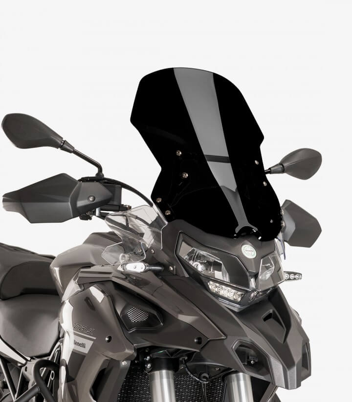 Benelli TRK 502 Puig Touring Black Windshield 9485N