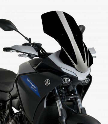 Windschild Puig Touring Yamaha Tracer 7/7 GT (21-24), Tracer 700/700 GT (20) Schwarz 20434N