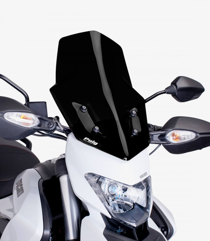 Cúpula Puig Touring Ducati Hyperstrada / 939 (2013 - 2017) Negro 6492N