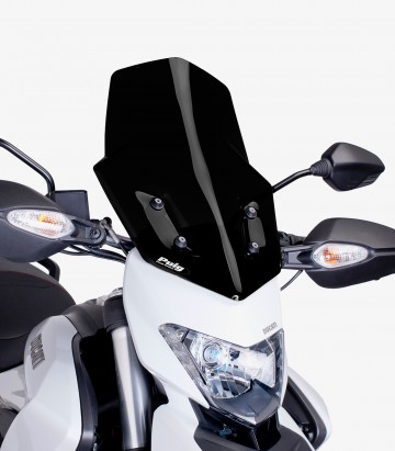 Ducati Hyperstrada / 939 (2013 - 2017) Puig Touring Black Windshield 6492N