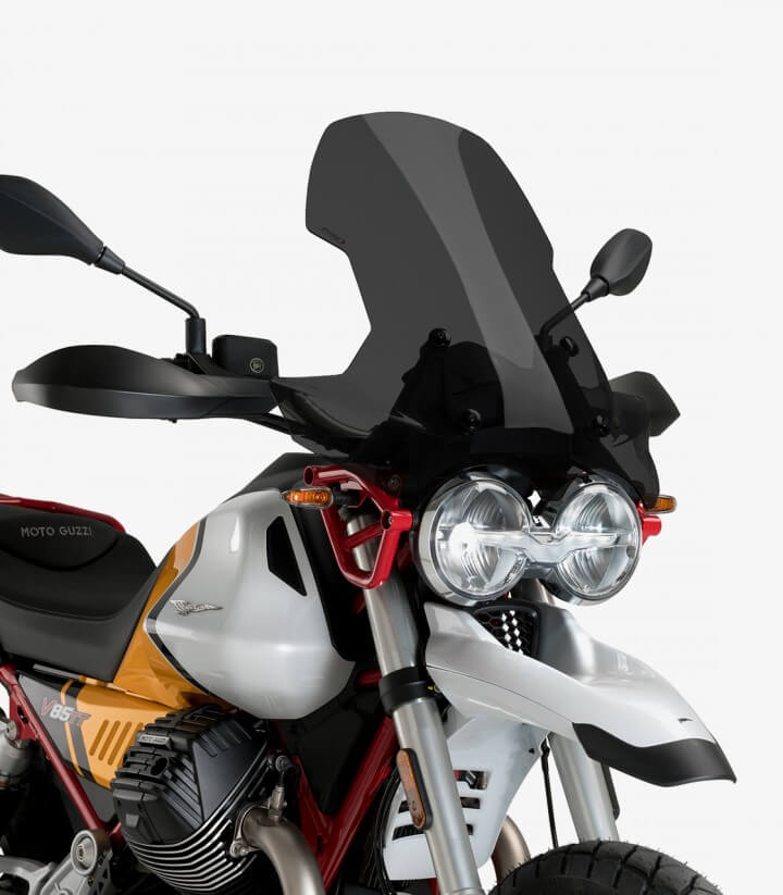 Windschild Puig Touring Moto Guzzi V85TT 850 (19-23) Dunkel getönt 21176F