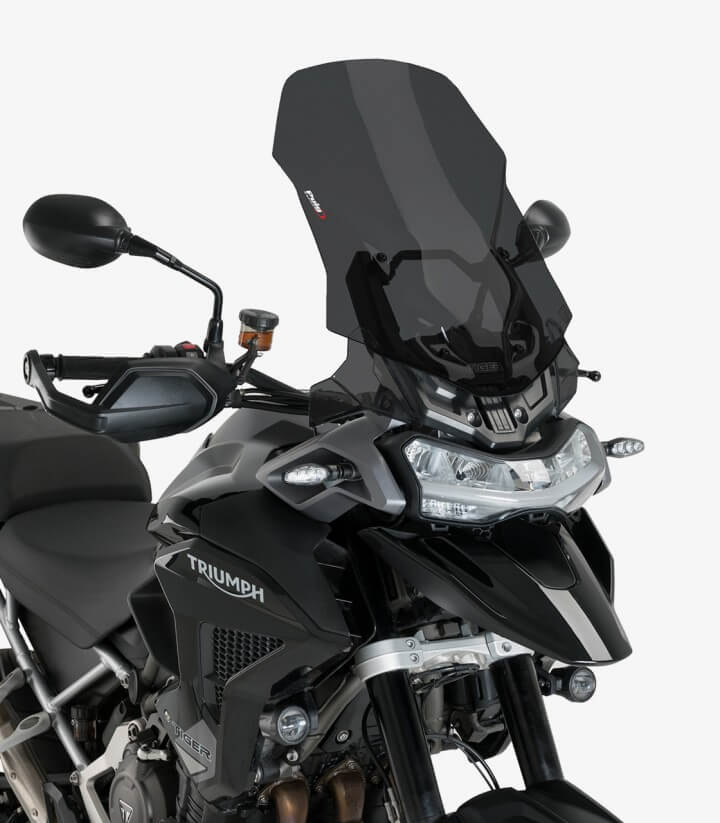 Windschild Puig Touring Triumph Tiger 1200 GT/GT Explorer/GT Pro/Rally Explorer/Pro (22-26) Dunkel getönt 21336F