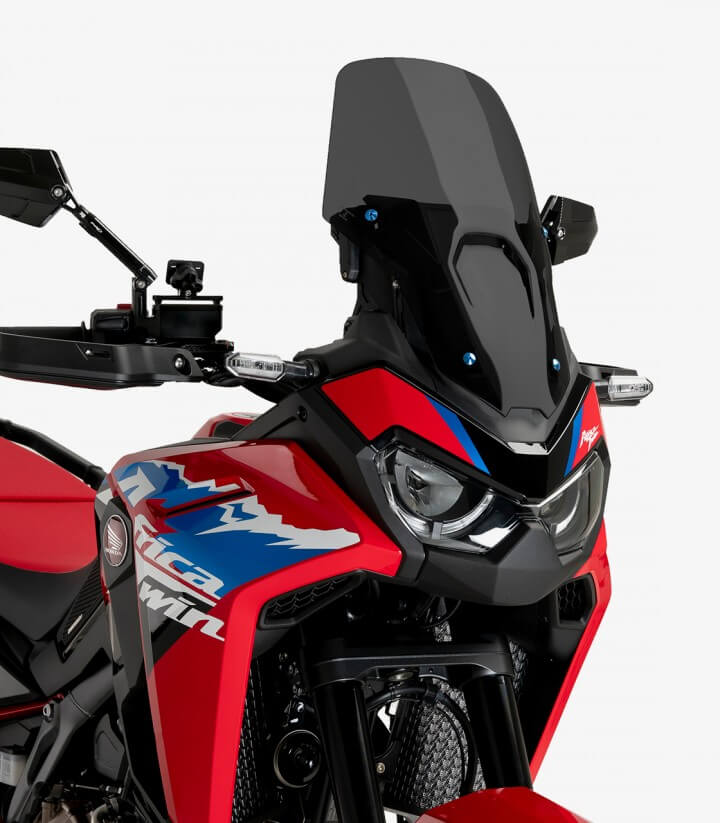 Windschild Puig Touring Honda CRF1100L Africa Twin (24-26) / Adventure Sports (20-26) Dunkel getönt 21395F