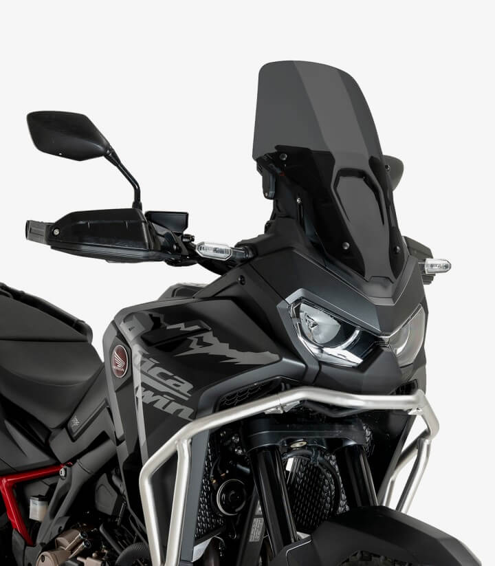 Windschild Puig Touring Honda CRF1100L Africa Twin (24-26) / Adventure Sports (20-26) Dunkel getönt 21395F