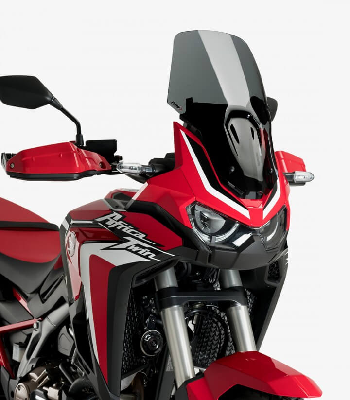 Windschild Puig Touring Honda CRF1100L Africa Twin (20-23) Dunkel getönt 21396F