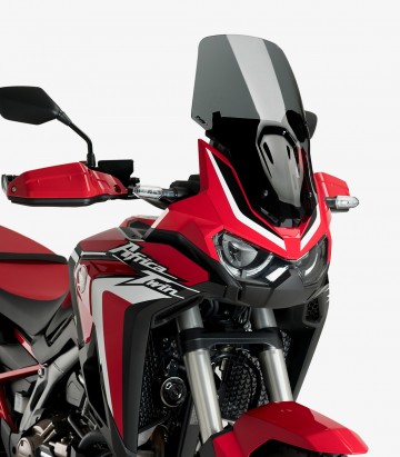 Windschild Puig Touring Honda CRF1100L Africa Twin (20-23) Dunkel getönt 21396F