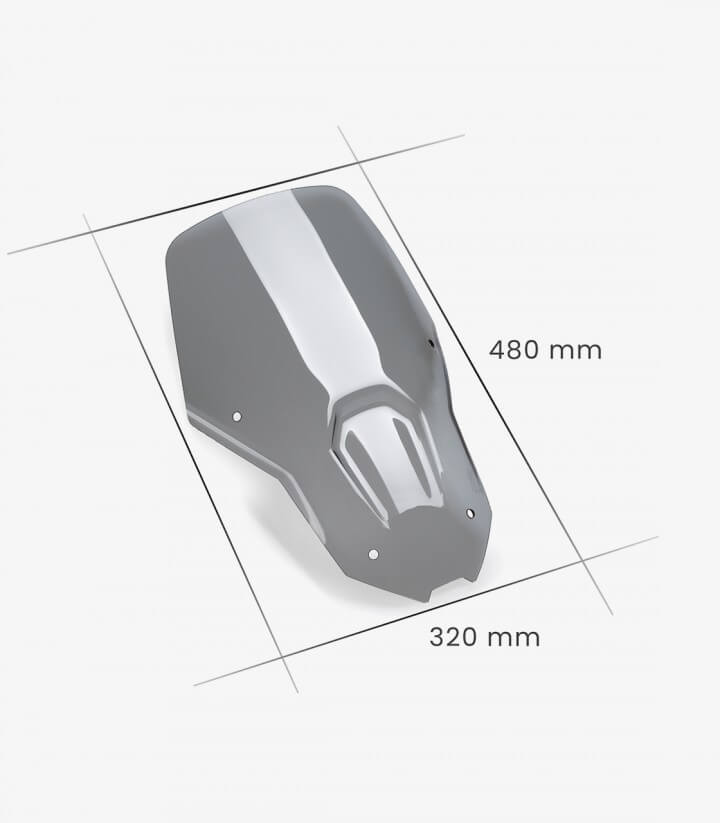 Windschild Puig Touring Honda CRF1100L Africa Twin (20-23) Getönt 21396H