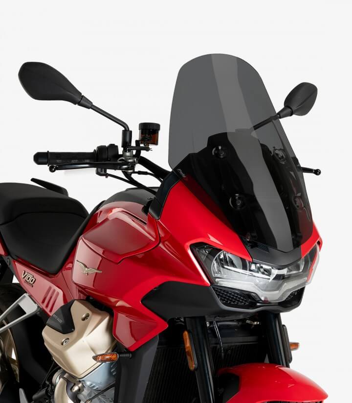 Windschild Puig Touring Moto Guzzi Stelvio (24-26), V100 Mandello (23-26) Dunkel getönt 21484F