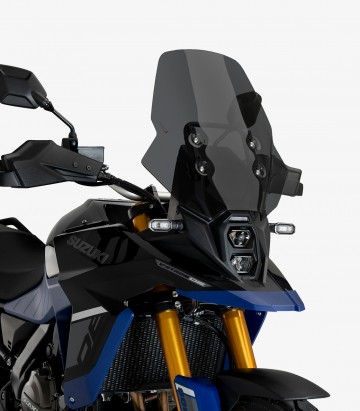 Windschild Puig Touring Suzuki DL800 V-Strom (24-25), V-Strom Tech (23-26), DL800DE V-Strom (23-26) Dunkel getönt 21652F