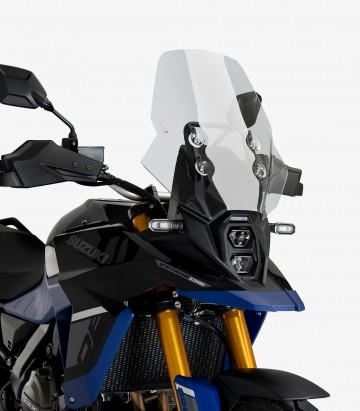 Windschild Puig Touring Suzuki DL800 V-Strom (24-25), V-Strom Tech (23-26), DL800DE V-Strom (23-26) Klar 21652W