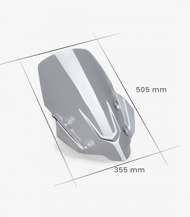 Windschild Puig Touring Honda XL750 Transalp (23-24) Getönt 21656H