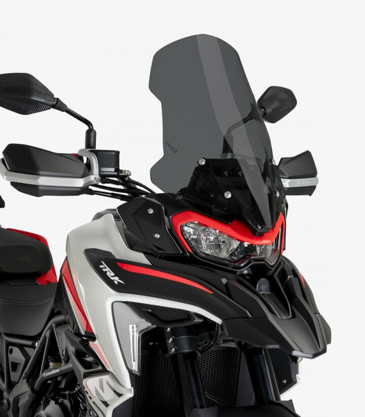 Windschild Puig Touring Benelli TRK 702 (23-24) Dunkel getönt 21754F