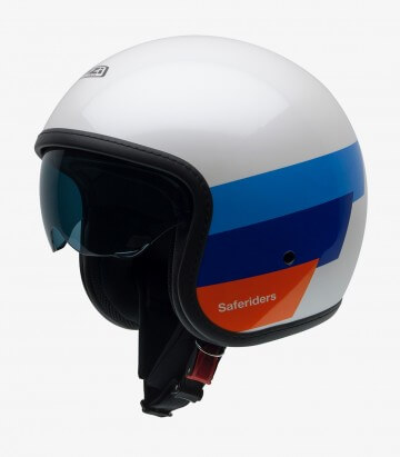 NZI Rolling 4 Sun W-Saferiders Open Face Helmet