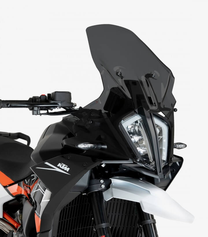 Windschild Puig Touring KTM 890 SMT (23-26) Dunkel getönt 21869F