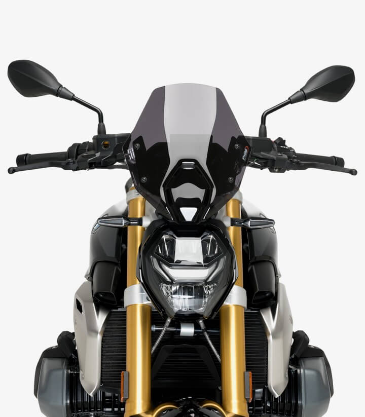 Windschild Puig New Generation Sport BMW R1250R (18-26) Dunkel getönt 3623F