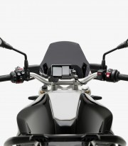 BMW R1250R (2018 - 2024) with OEM BMW bracket Puig New Generation Sport Dark smoked Windshield 3623F