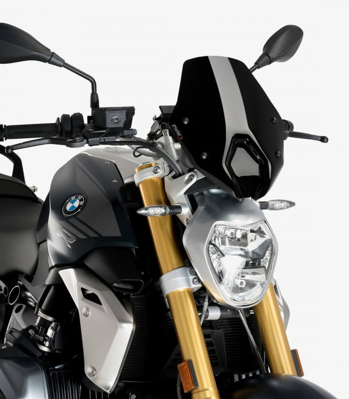 Windschild Puig New Generation Sport BMW R1250R (18-26) Schwarz 3623N
