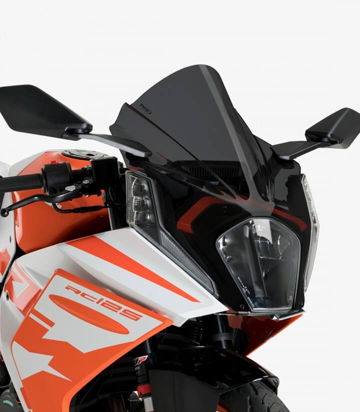 Windschild Puig Z-Racing KTM RC125 (22-26), RC390 (22-26) Dunkel getönt 21476F