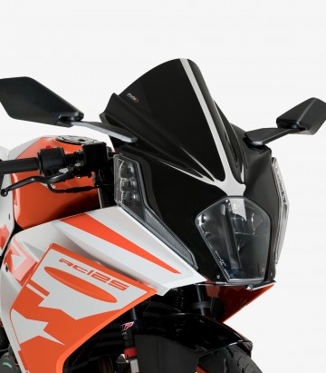 Windschild Puig Z-Racing KTM RC125 (22-26), RC390 (22-26) Schwarz 21476N