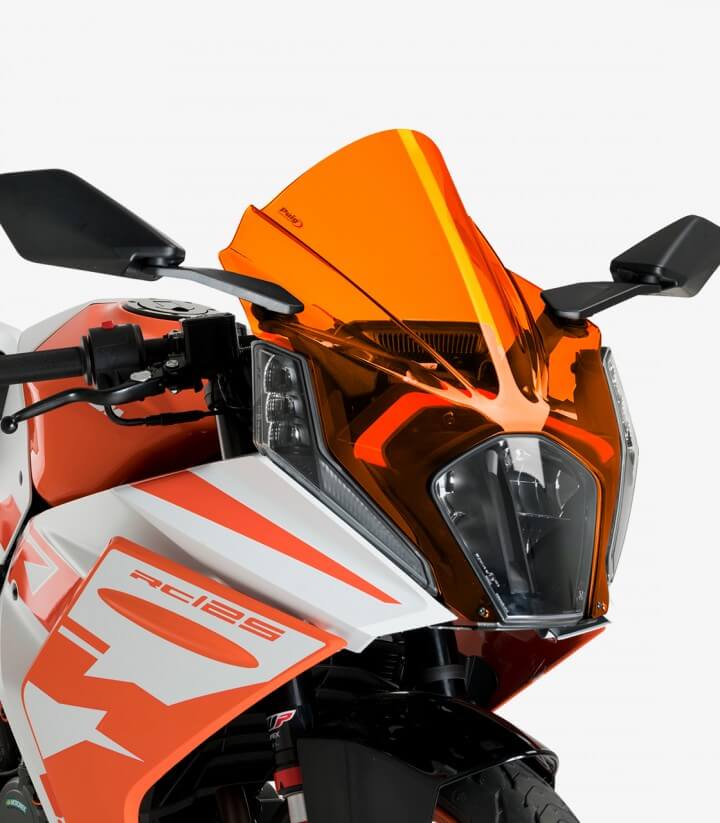 KTM RC125/390 (2022 - 2024) Puig Z-Racing Orange Windshield 21476T