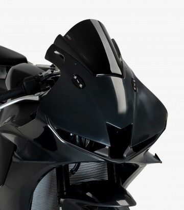 Windschild Puig Z-Racing Honda CBR600RR (23-26) Schwarz 21522N