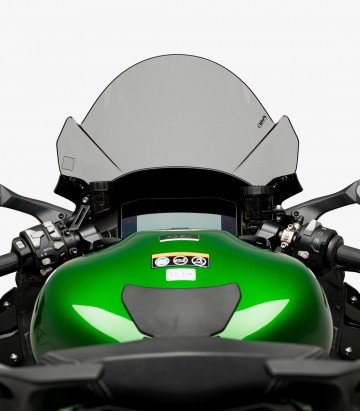 Kawasaki Ninja H2 SX (23-26) Puig Z-Racing Smoked Windshield 21714H